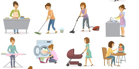 Doing household chores - how to burn calories